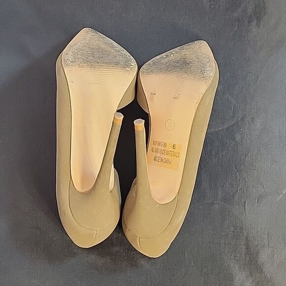 ELEGANT COLLECTION SOFINE HIGH HEEL STILETTOS D'ORSAY POINTED - Picture 12 of 12